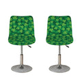Irish Clover Saint Patrick's Day Print Bar Stool Covers