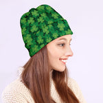 Irish Clover Saint Patrick's Day Print Beanie