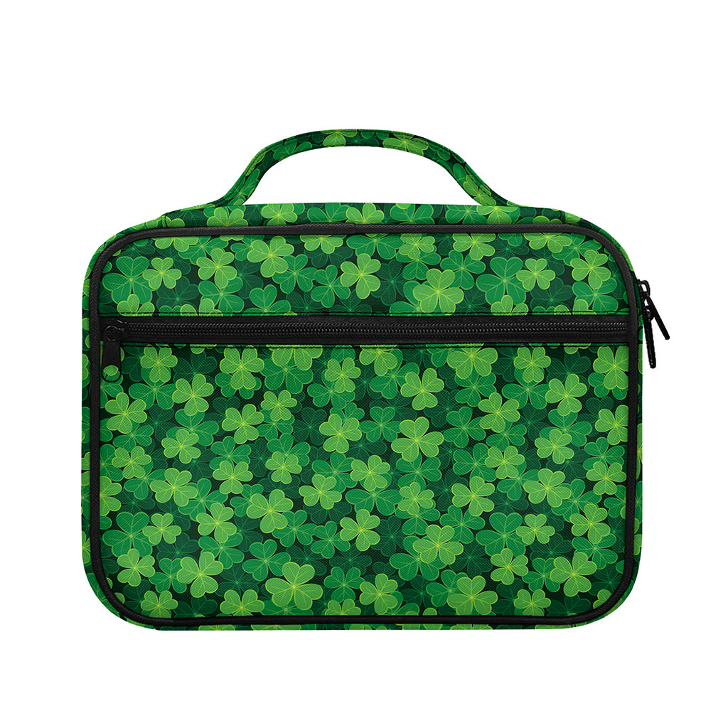 Irish Clover Saint Patrick's Day Print Briefcase Bible Bag