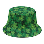 Irish Clover Saint Patrick's Day Print Bucket Hat