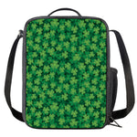 Irish Clover Saint Patrick's Day Print Crossbody Lunch Bag