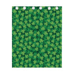 Irish Clover Saint Patrick's Day Print Curtain