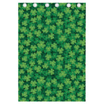 Irish Clover Saint Patrick's Day Print Curtain