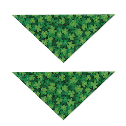 Irish Clover Saint Patrick's Day Print Dog Bandana