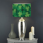 Irish Clover Saint Patrick's Day Print Drum Lamp Shade