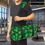 Irish Clover Saint Patrick's Day Print Gym Bag