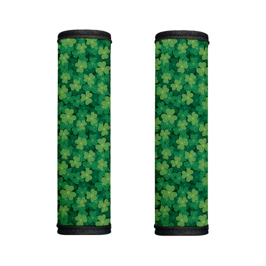 Irish Clover Saint Patrick's Day Print Handle Covers