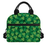 Irish Clover Saint Patrick's Day Print Insulated Lunch Bag