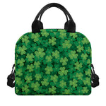 Irish Clover Saint Patrick's Day Print Insulated Lunch Bag