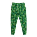 Irish Clover Saint Patrick's Day Print Jogger Pants