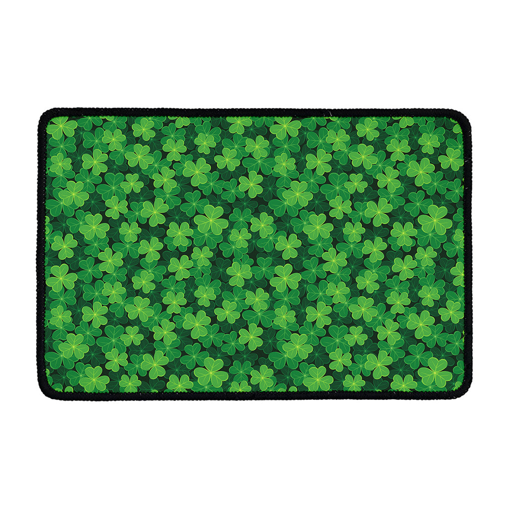 Irish Clover Saint Patrick's Day Print Kitchen Mat