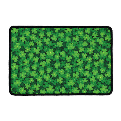 Irish Clover Saint Patrick's Day Print Kitchen Mat
