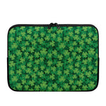 Irish Clover Saint Patrick's Day Print Laptop Sleeve