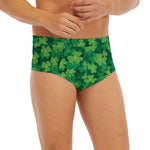 Irish Clover Saint Patrick's Day Print Men's Briefs