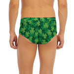 Irish Clover Saint Patrick's Day Print Men's Briefs