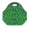 Irish Clover Saint Patrick's Day Print Neoprene Lunch Bag