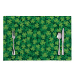 Irish Clover Saint Patrick's Day Print Placemat