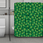 Irish Clover Saint Patrick's Day Print Polyester Shower Curtain