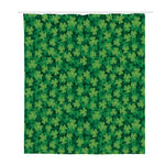 Irish Clover Saint Patrick's Day Print Polyester Shower Curtain
