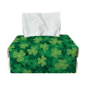 Irish Clover Saint Patrick's Day Print Rectangle Tissue Box Cover