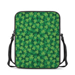 Irish Clover Saint Patrick's Day Print Rectangular Crossbody Bag