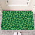 Irish Clover Saint Patrick's Day Print Rubber Doormat