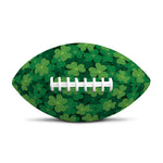 Irish Clover Saint Patrick's Day Print Rugby Ball