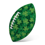 Irish Clover Saint Patrick's Day Print Rugby Ball