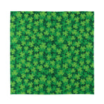 Irish Clover Saint Patrick's Day Print Silk Bandana