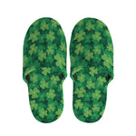 Irish Clover Saint Patrick's Day Print Slippers