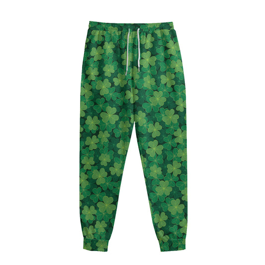 Irish Clover Saint Patrick's Day Print Sweatpants