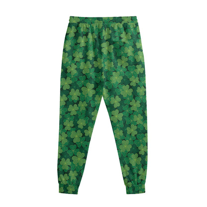 Irish Clover Saint Patrick's Day Print Sweatpants