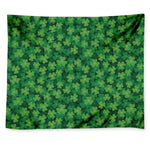 Irish Clover Saint Patrick's Day Print Tapestry