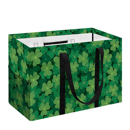 Irish Clover Saint Patrick's Day Print Utility Tote Bag
