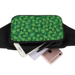 Irish Clover Saint Patrick's Day Print Waist Bag