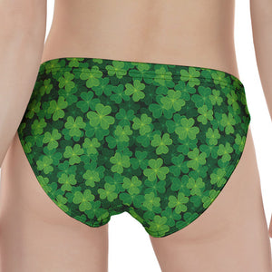 Irish Clover Saint Patrick's Day Print Women's Panties