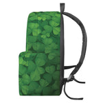 Irish Clover St. Patrick's Day Print Backpack
