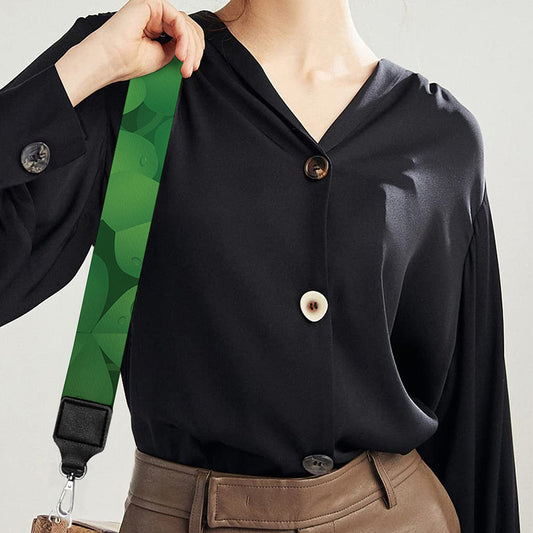 Irish Clover St. Patrick's Day Print Bag Strap