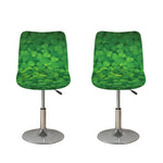 Irish Clover St. Patrick's Day Print Bar Stool Covers