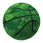 Irish Clover St. Patrick's Day Print Basketball