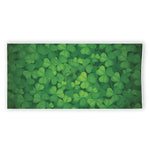 Irish Clover St. Patrick's Day Print Beach Towel