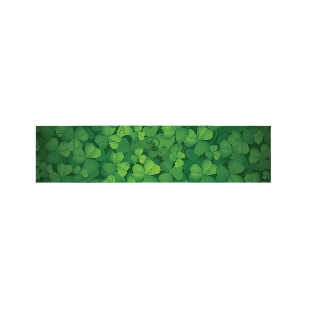 Irish Clover St. Patrick's Day Print Bed Runner