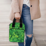 Irish Clover St. Patrick's Day Print Bible Tote Bag