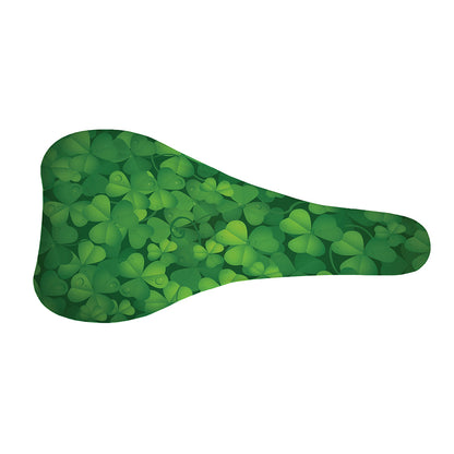 Irish Clover St. Patrick's Day Print Bicycle Seat Cover