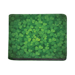Irish Clover St. Patrick's Day Print Bifold Wallet