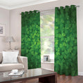 Irish Clover St. Patrick's Day Print Dimout Grommet Curtains