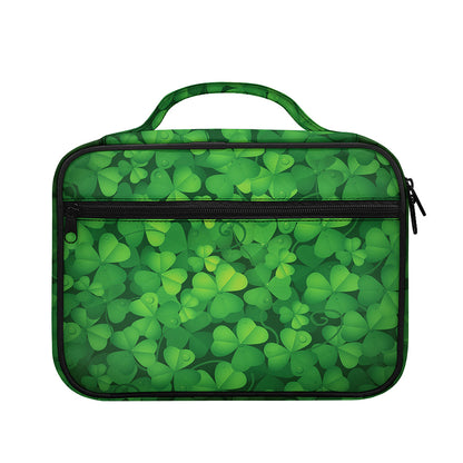 Irish Clover St. Patrick's Day Print Briefcase Bible Bag