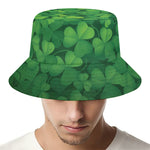 Irish Clover St. Patrick's Day Print Bucket Hat