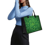 Irish Clover St. Patrick's Day Print Canvas Tote Bag