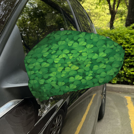 Irish Clover St. Patrick's Day Print Car Side Mirror Covers